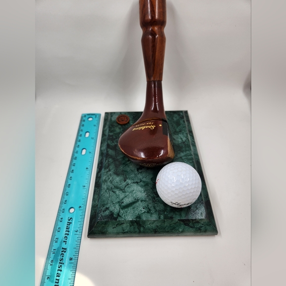 Vintage Spalding Top-Flite Golf Club Hogan ball Business Card And Pen holder - Picture 11 of 13